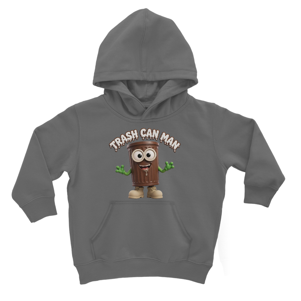 TRASH CAN MAN Classic Kids Hoodie