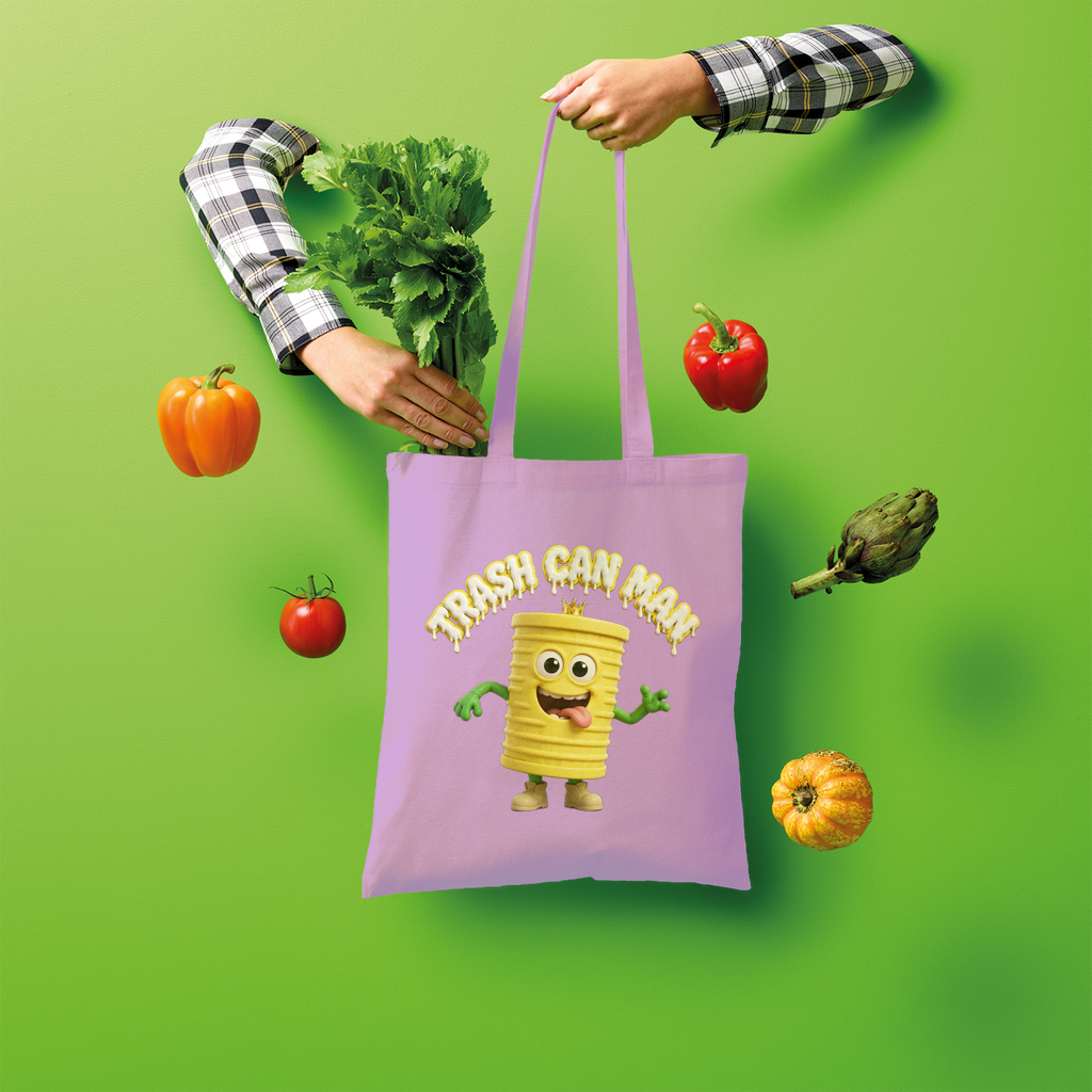 TRASH CAN MAN Shopper Tote Bag