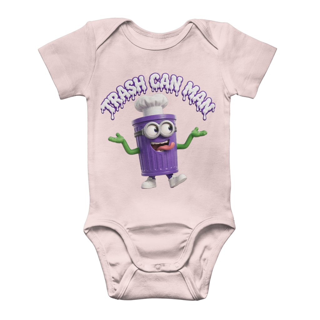 TRASH CAN MAN Classic Baby Onesie Bodysuit