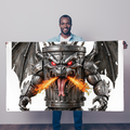 ANGRY CAN MAN 3.0 Sublimation Flag