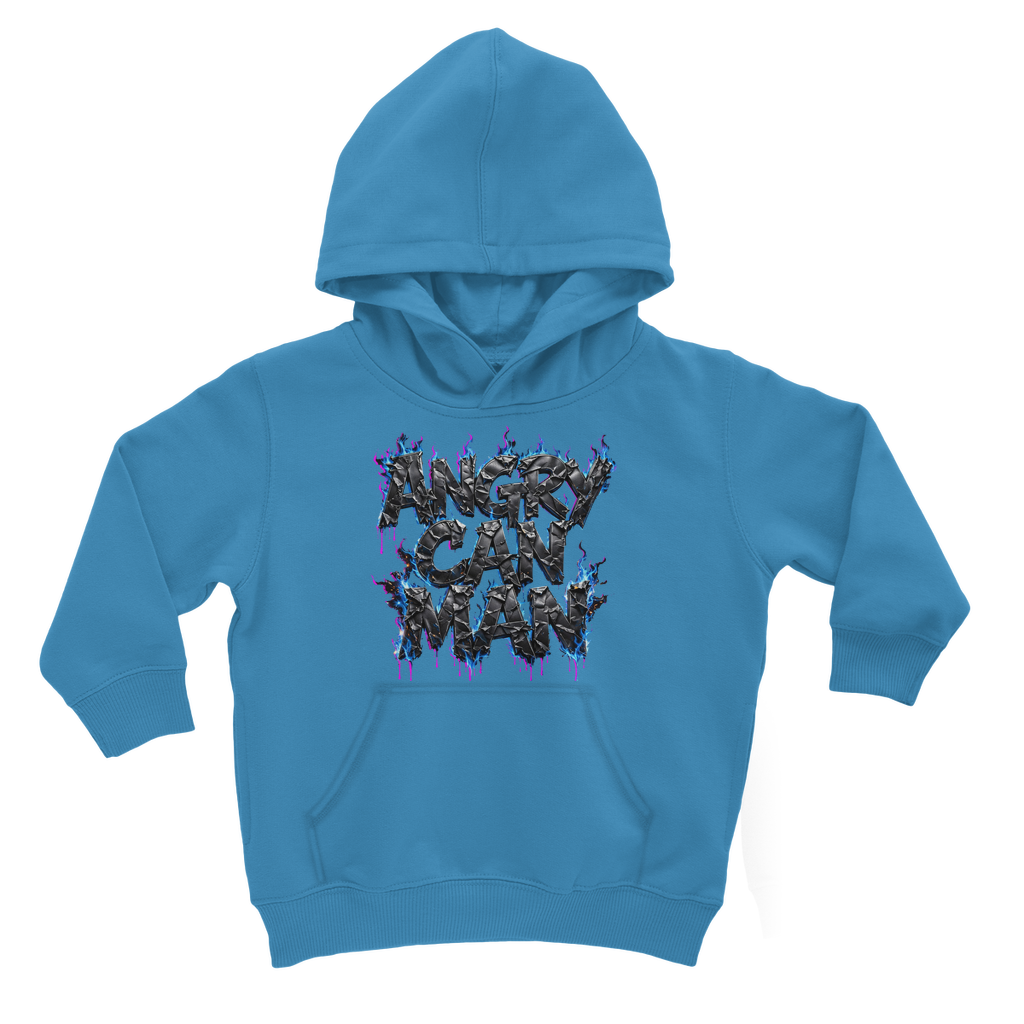 angry can man Classic Kids Hoodie