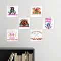 SARCASM 105 Square Wall Tiles Set of 6
