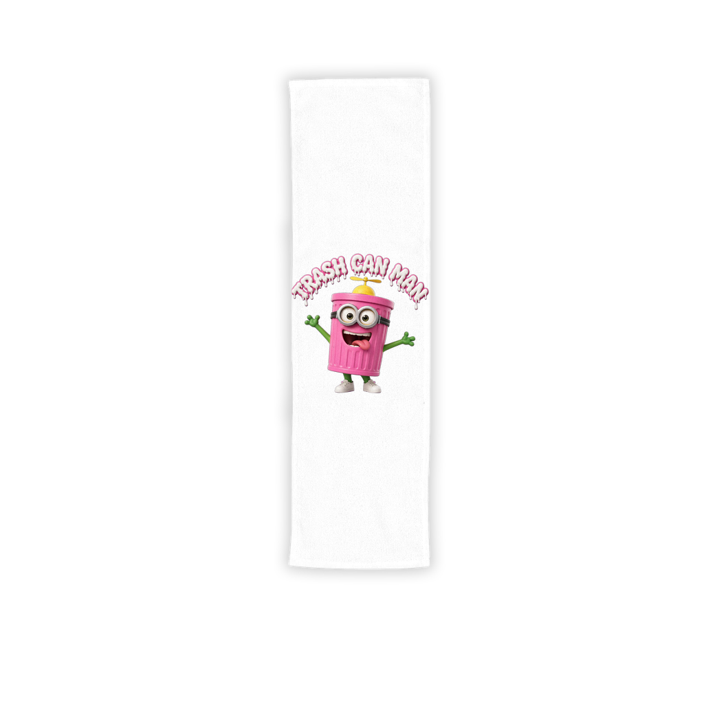 TRASH CAN MAN Sublimation Sport Towel