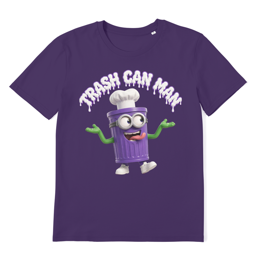 TRASH CAN MAN Premium Organic Adult T-Shirt