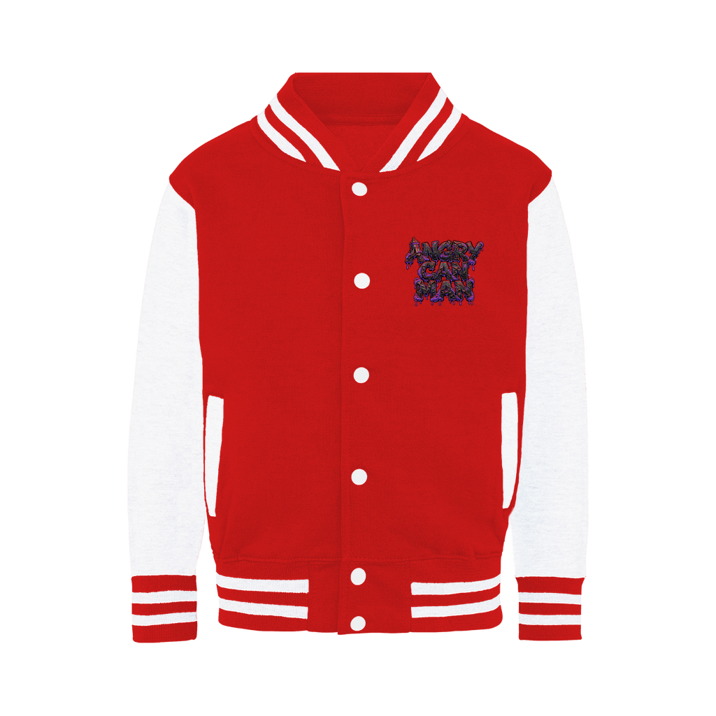 ANGRY CAN MAN 2.0 Varsity Jacket