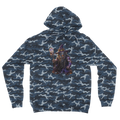 angry can man Camouflage Adult Hoodie