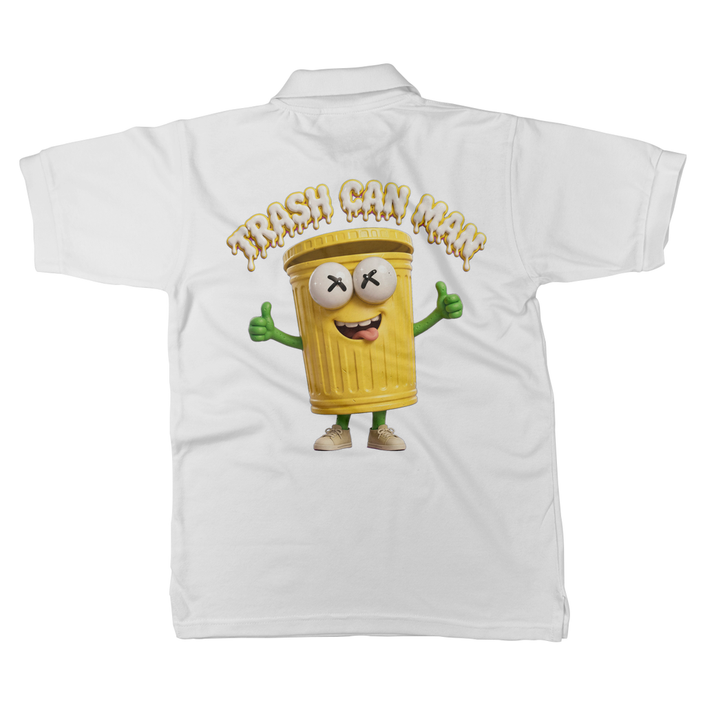 TRASH CAN MAN Classic Adult Polo Shirt