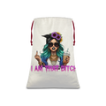 SARCASM 105 Sublimation Linen Drawstring Sack