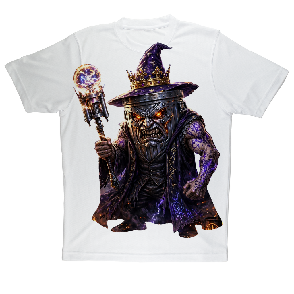 angry can man Sublimation Performance Adult T-Shirt