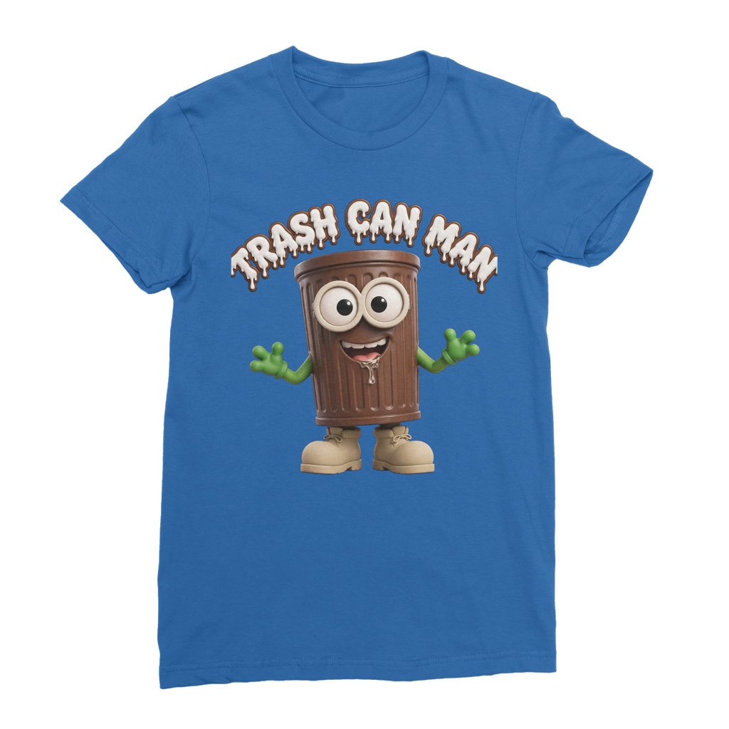 TRASH CAN MAN Premium Jersey Women's T-Shirt