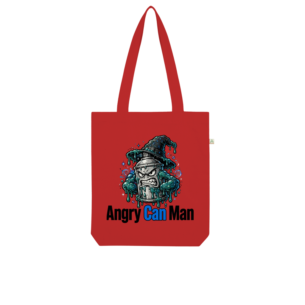 ANGRY CAN MAN 2.0 Organic Tote Bag