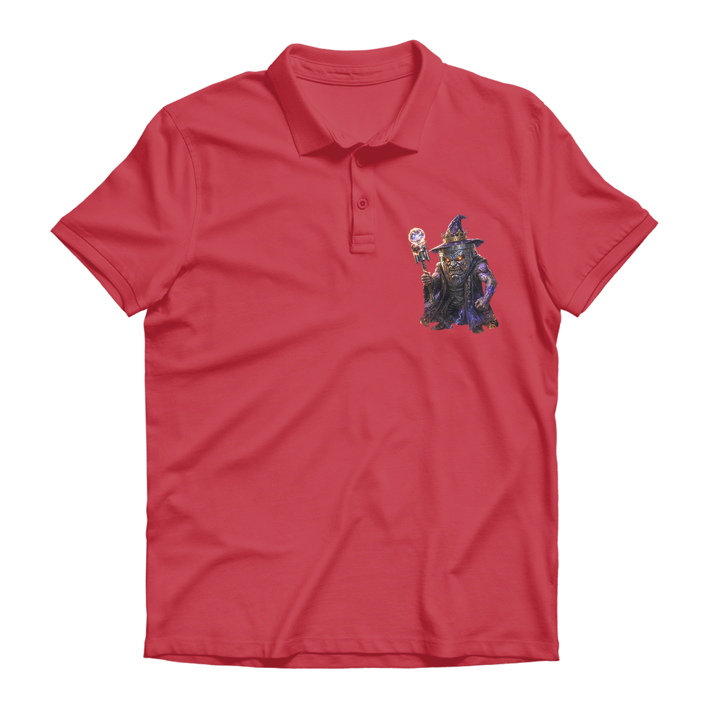 angry can man Premium Adult Polo Shirt